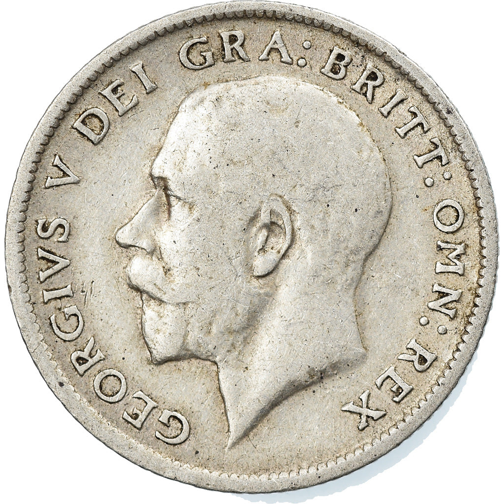 Coin, Great Britain, George V, 6 Pence, 1911, VF(30-35), Silver, KM:815