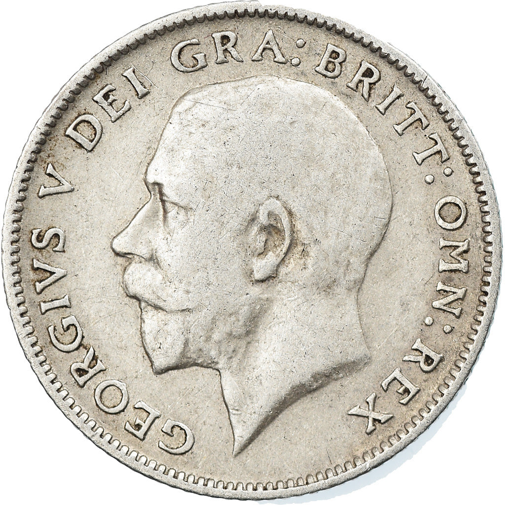 Coin, Great Britain, George V, 6 Pence, 1911, VF(30-35), Silver, KM:815