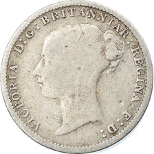Coin, Great Britain, Victoria, 3 Pence, 1886, VF(20-25), Silver, KM:730