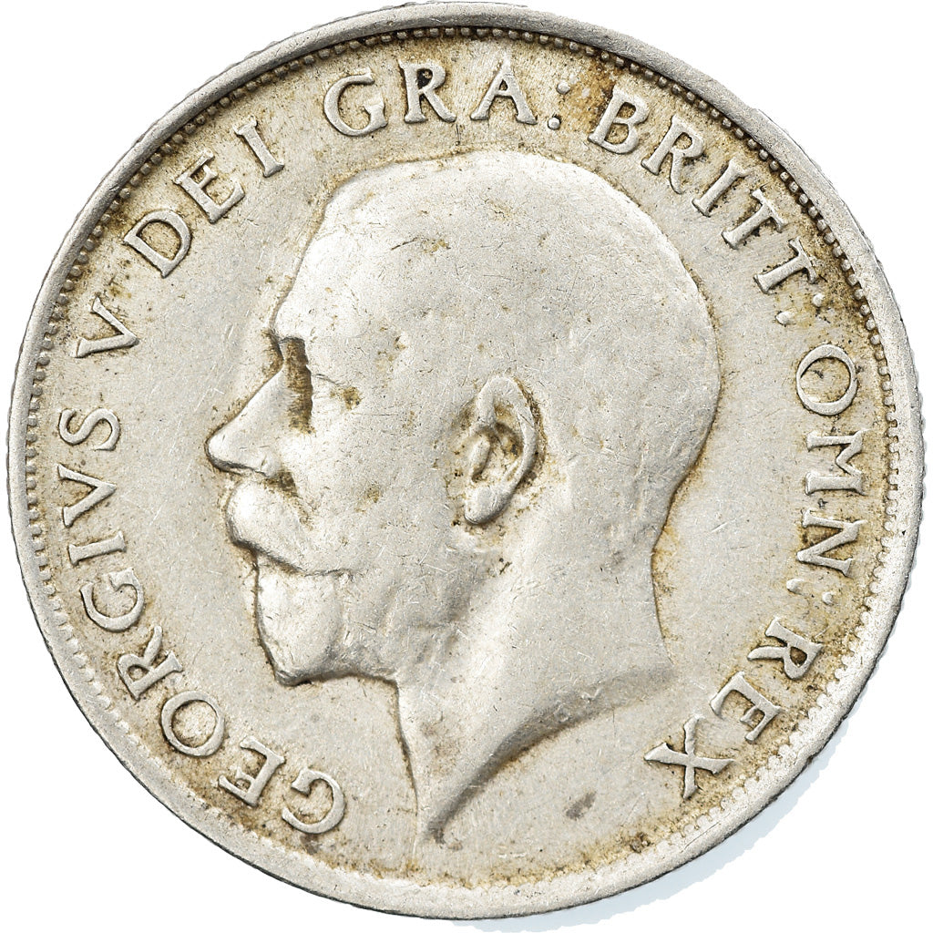 Coin, Great Britain, George V, Shilling, 1915, AU(55-58), Silver, KM:816