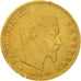Francia, Napoleon III, 5 Francs, 1856, Paris, BC+, Oro, KM:787.1