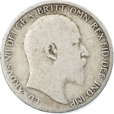 Coin, Great Britain, Edward VII, 6 Pence, 1903, VF(20-25), Silver, KM:799