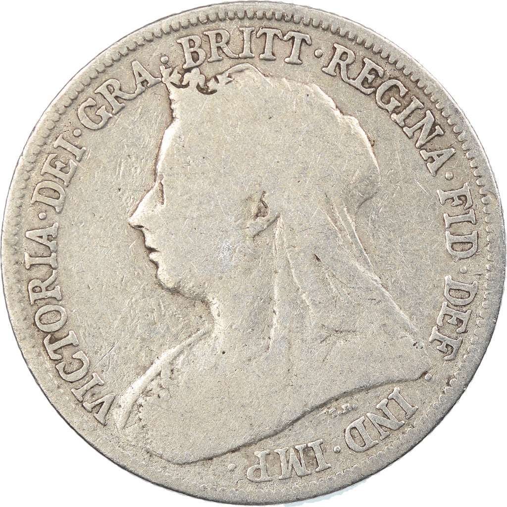 Coin, Great Britain, Victoria, Shilling, 1895, VF(20-25), Silver, KM:780