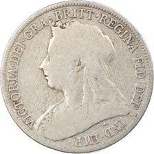 Coin, Great Britain, Victoria, Shilling, 1895, VF(20-25), Silver, KM:780