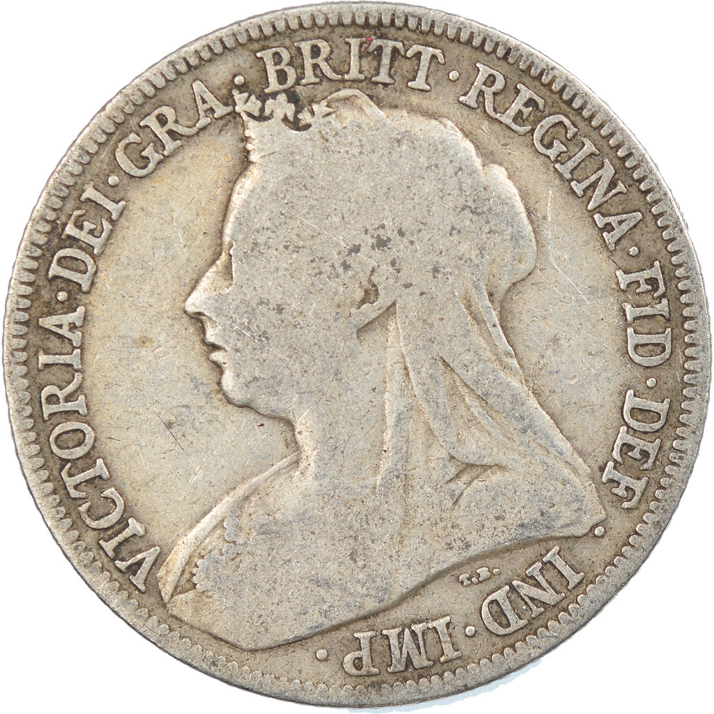 Coin, Great Britain, Victoria, Shilling, 1897, VF(20-25), Silver, KM:780