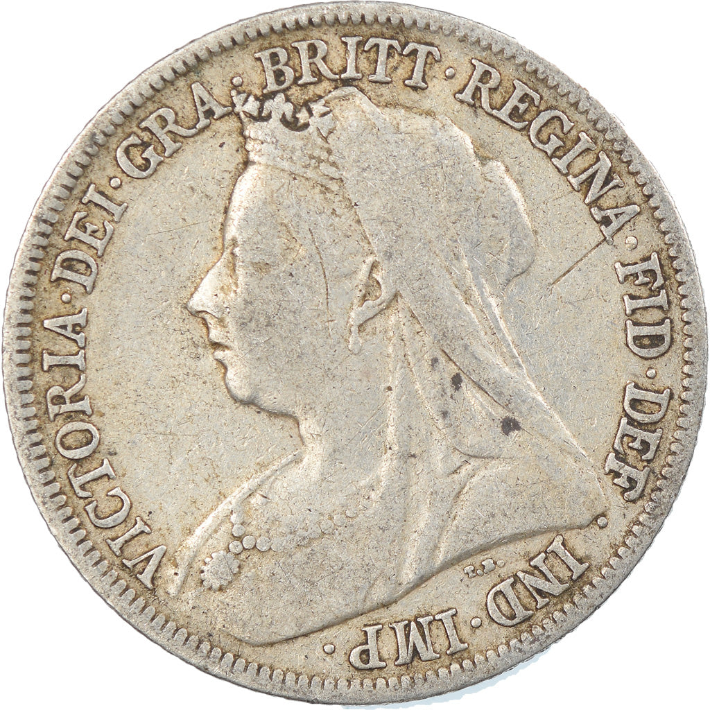 Coin, Great Britain, Victoria, Shilling, 1898, VF(30-35), Silver, KM:780