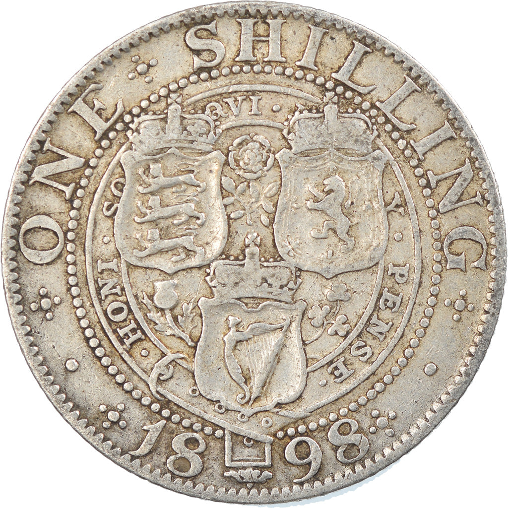 Coin, Great Britain, Victoria, Shilling, 1898, VF(30-35), Silver, KM:780