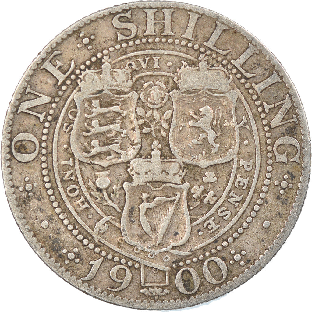 Coin, Great Britain, Victoria, Shilling, 1900, VF(30-35), Silver, KM:780