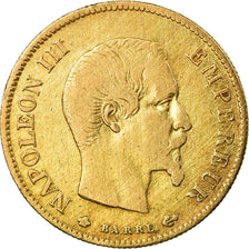 Moneda, Francia, Napoleon III, Napoléon III, 10 Francs, 1860, Strasbourg, BC+
