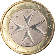 Malta, Euro, 2017, FDC, Bi-metallico, KM:New