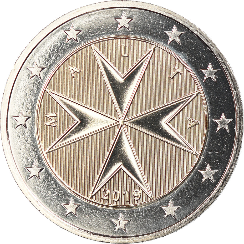 Malta, 2 Euro, 2019, MS(65-70), Bi-Metallic, KM:New