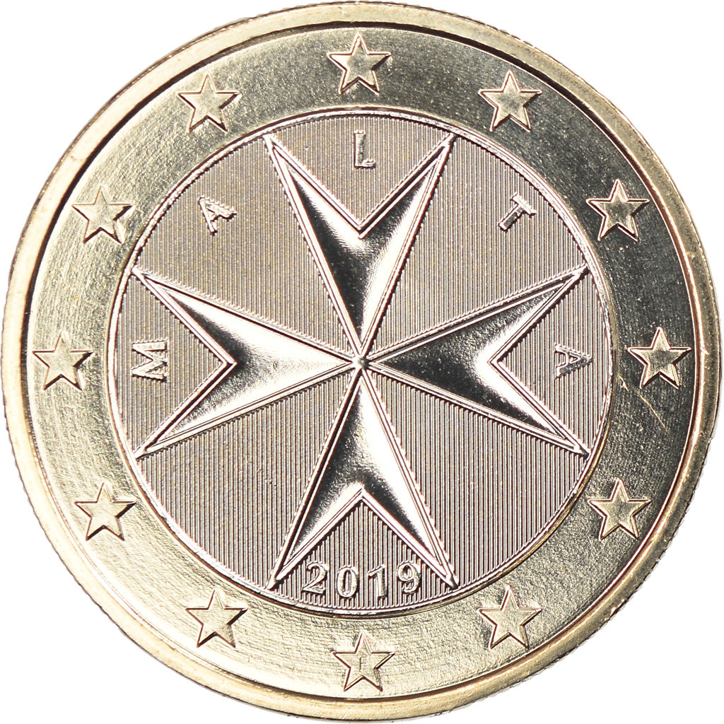 Malte, Euro, 2019, FDC, Bi-Metallic, KM:New