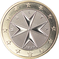 Malta, Euro, 2019, MS(65-70), Bi-Metallic, KM:New