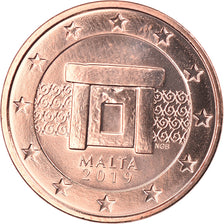 Malta, 5 Euro Cent, 2019, FDC, Cobre chapado en acero, KM:New