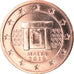 Malta, 2 Euro Cent, 2019, MS(65-70), Copper Plated Steel, KM:New