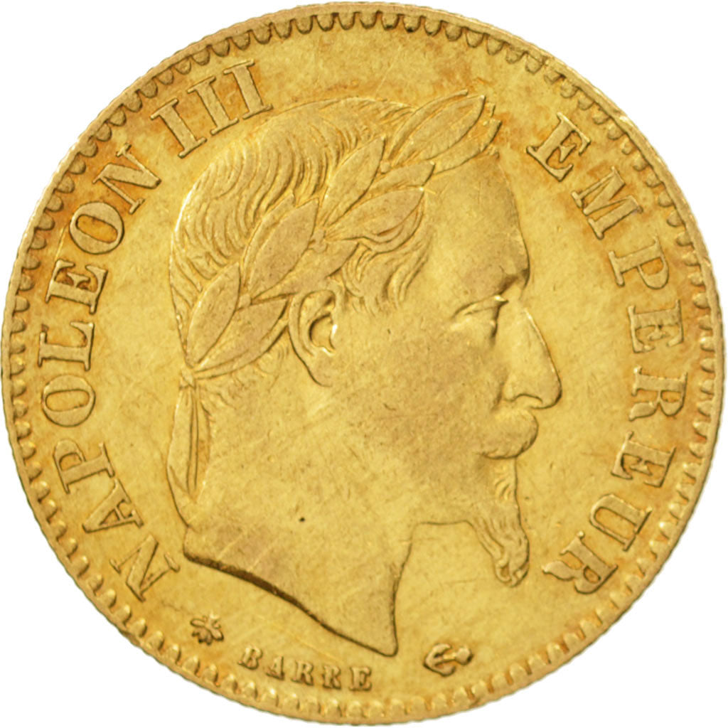 Monnaie, France, Napoleon III, Napoléon III, 10 Francs, 1868, Paris, TTB, Or