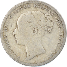 Coin, Great Britain, Victoria, Shilling, 1885, VF(20-25), Silver, KM:734.4