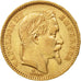 Monnaie, France, Napoleon III, Napoléon III, 20 Francs, 1862, Paris, TTB+, Or