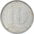 Moneta, NIEMCY - NRD, 10 Pfennig, 1968, Berlin, VF(30-35), Aluminium, KM:10