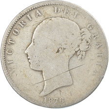 Coin, Great Britain, Victoria, 1/2 Crown, 1876, VF(20-25), Silver, KM:756