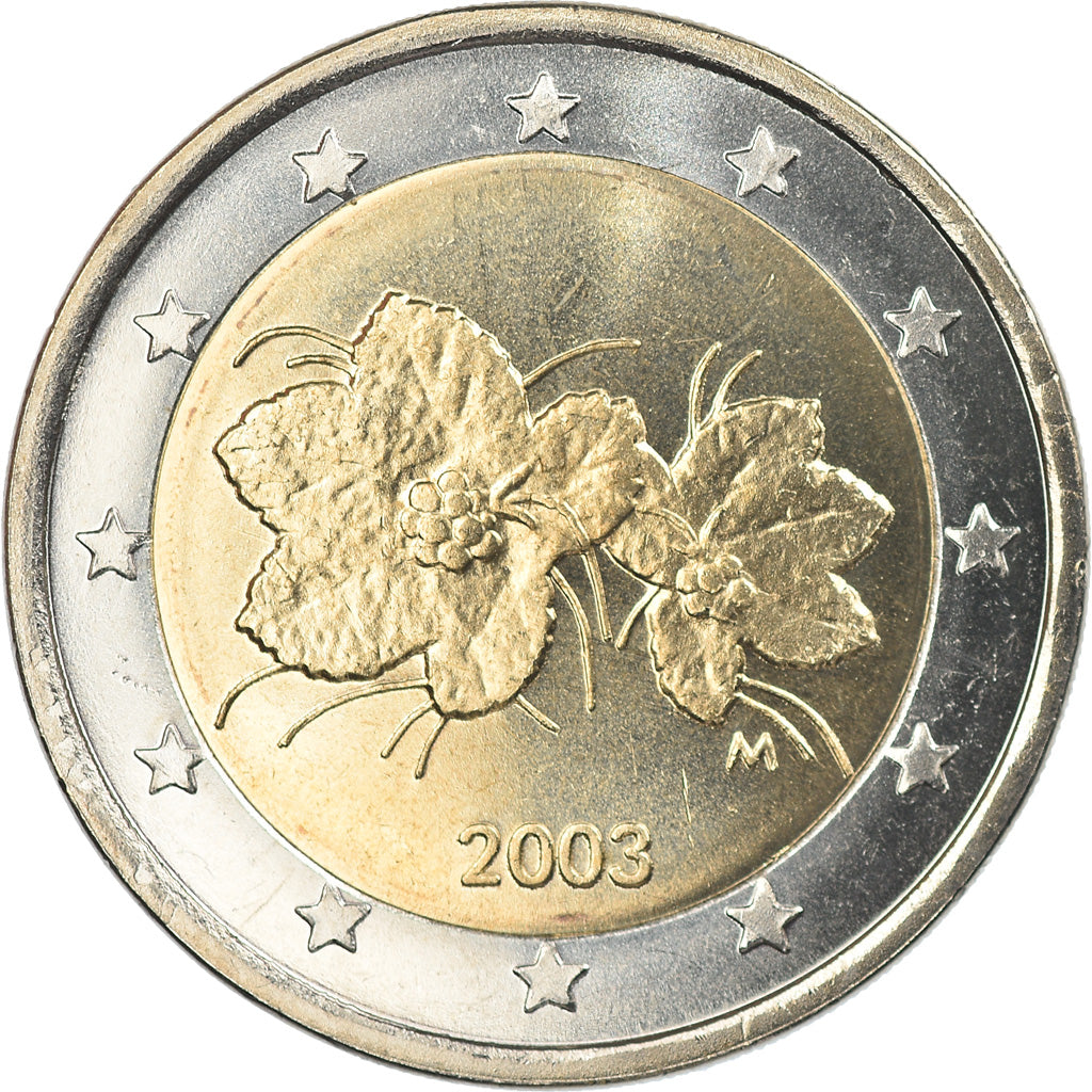Finlande, 2 Euro, 2003, Vantaa, SPL, Bi-Metallic, KM:105