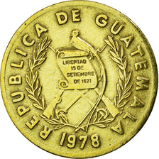 Coin, Guatemala, Centavo, Un, 1978, AU(50-53), Brass, KM:275.1