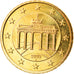 GERMANY - FEDERAL REPUBLIC, 50 Euro Cent, 2013, Hambourg, MS(63), Brass, KM:New