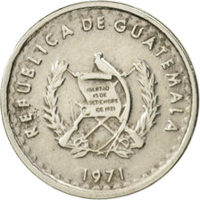 Guatemala, 5 Centavos, 1971, AU(50-53), Copper-nickel, KM:270