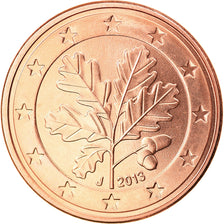 GERMANIA - REPUBBLICA FEDERALE, 5 Euro Cent, 2013, Hambourg, SPL, Acciaio