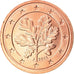 GERMANY - FEDERAL REPUBLIC, 2 Euro Cent, 2013, Hamburg, MS(63), Copper Plated