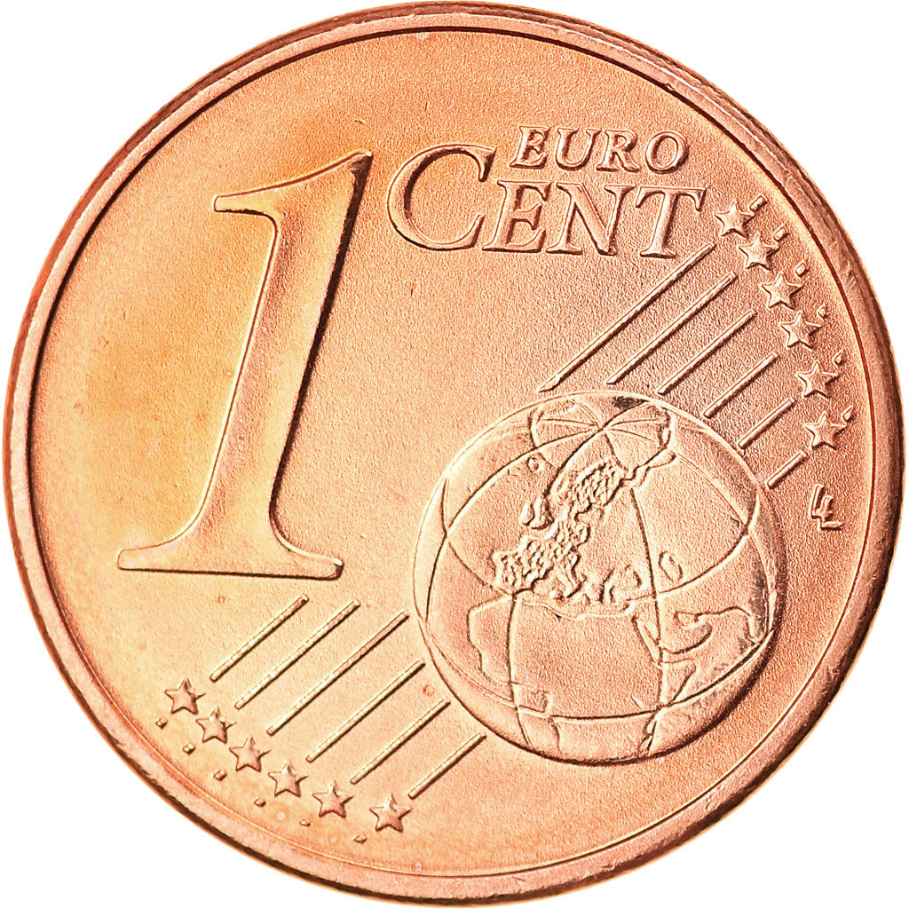 GERMANY - FEDERAL REPUBLIC, Euro Cent, 2013, Hambourg, MS(63), Copper Plated