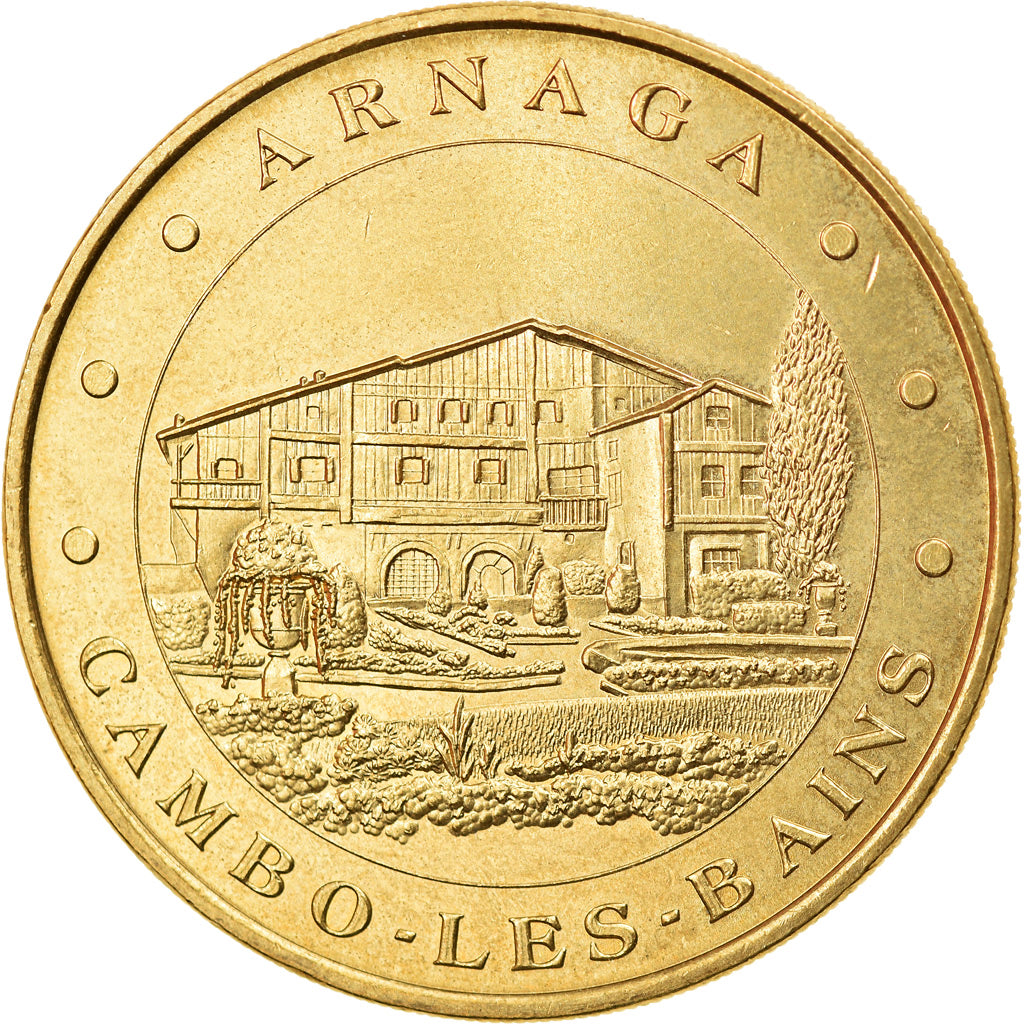 France, Token, Touristic token, Monnaie de Paris, Arnaga Cambo Les Bains