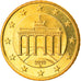 GERMANIA - REPUBBLICA FEDERALE, 50 Euro Cent, 2010, Karlsruhe, SPL, Ottone