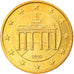 GERMANY - FEDERAL REPUBLIC, 50 Euro Cent, 2010, Hambourg, MS(63), Brass, KM:256