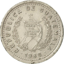 Guatemala, 10 Centavos, 1980, AU(50-53), Copper-nickel, KM:277.3