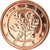 Bundesrepublik Deutschland, Euro Cent, 2017, Munich, UNZ, Copper Plated Steel