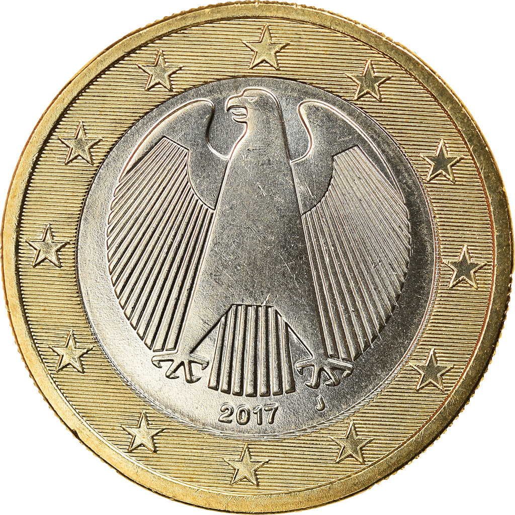 GERMANY - FEDERAL REPUBLIC, Euro, 2017, Hambourg, MS(63), Bi-Metallic, KM:New