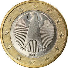 GERMANY - FEDERAL REPUBLIC, Euro, 2017, Hambourg, MS(63), Bi-Metallic, KM:New