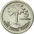 Moneta, Guatemala, 5 Centavos, 1977, AU(50-53), Miedź-Nikiel, KM:270