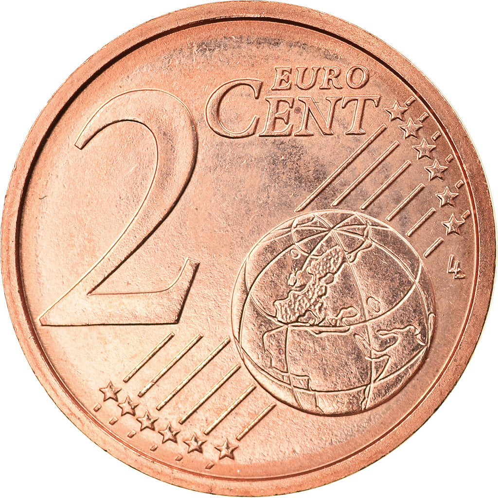 GERMANY - FEDERAL REPUBLIC, 2 Euro Cent, 2017, Hamburg, MS(63), Copper Plated