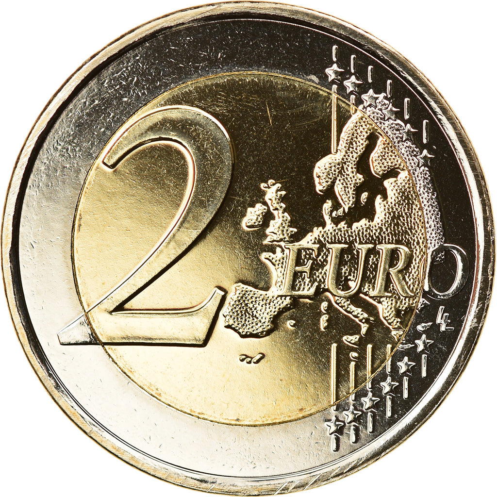 Slovenia, 2 Euro, 2008, Vantaa, MS(65-70), Bi-Metallic, KM:75
