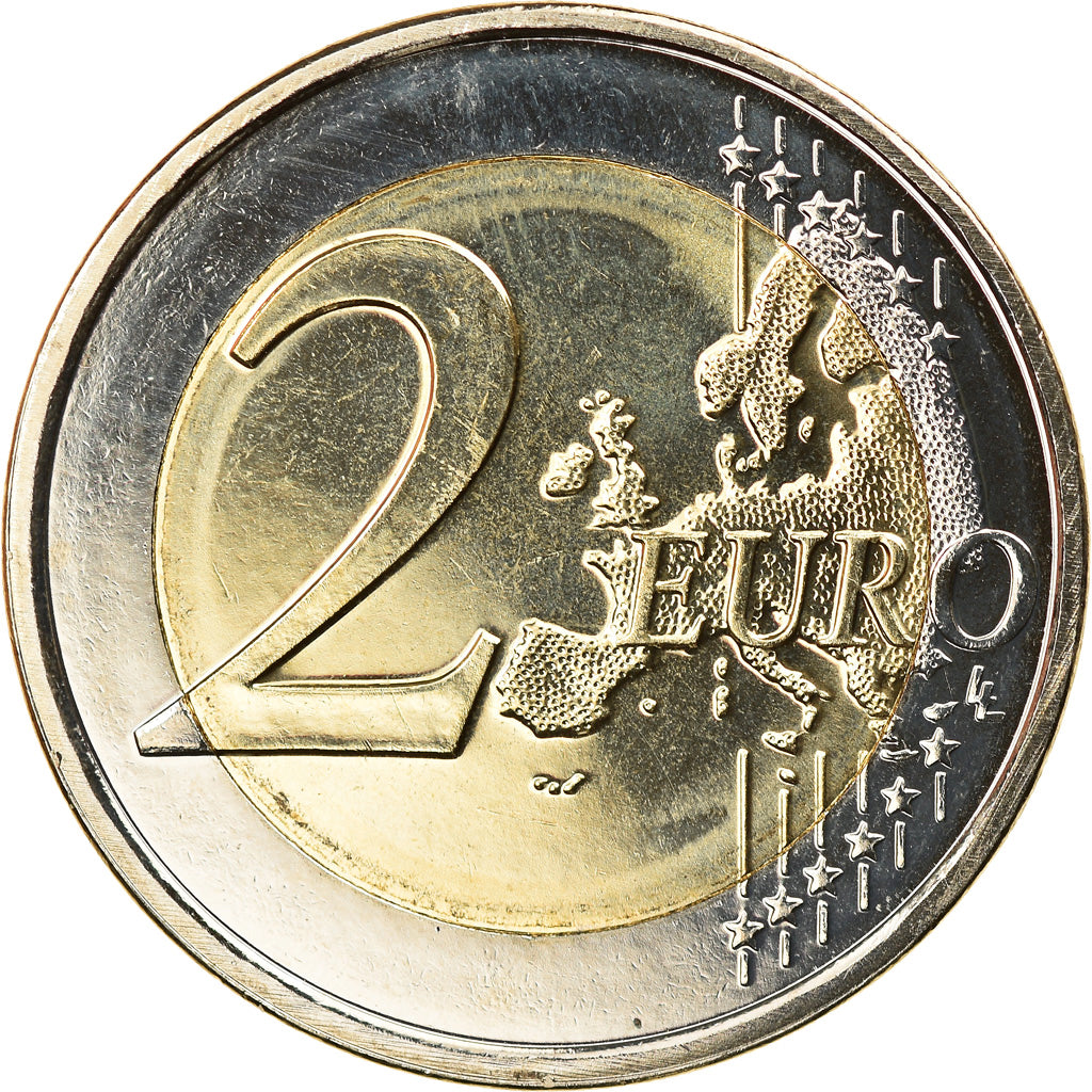 Slovenia, 2 Euro, 2008, Vantaa, MS(63), Bi-Metallic, KM:75
