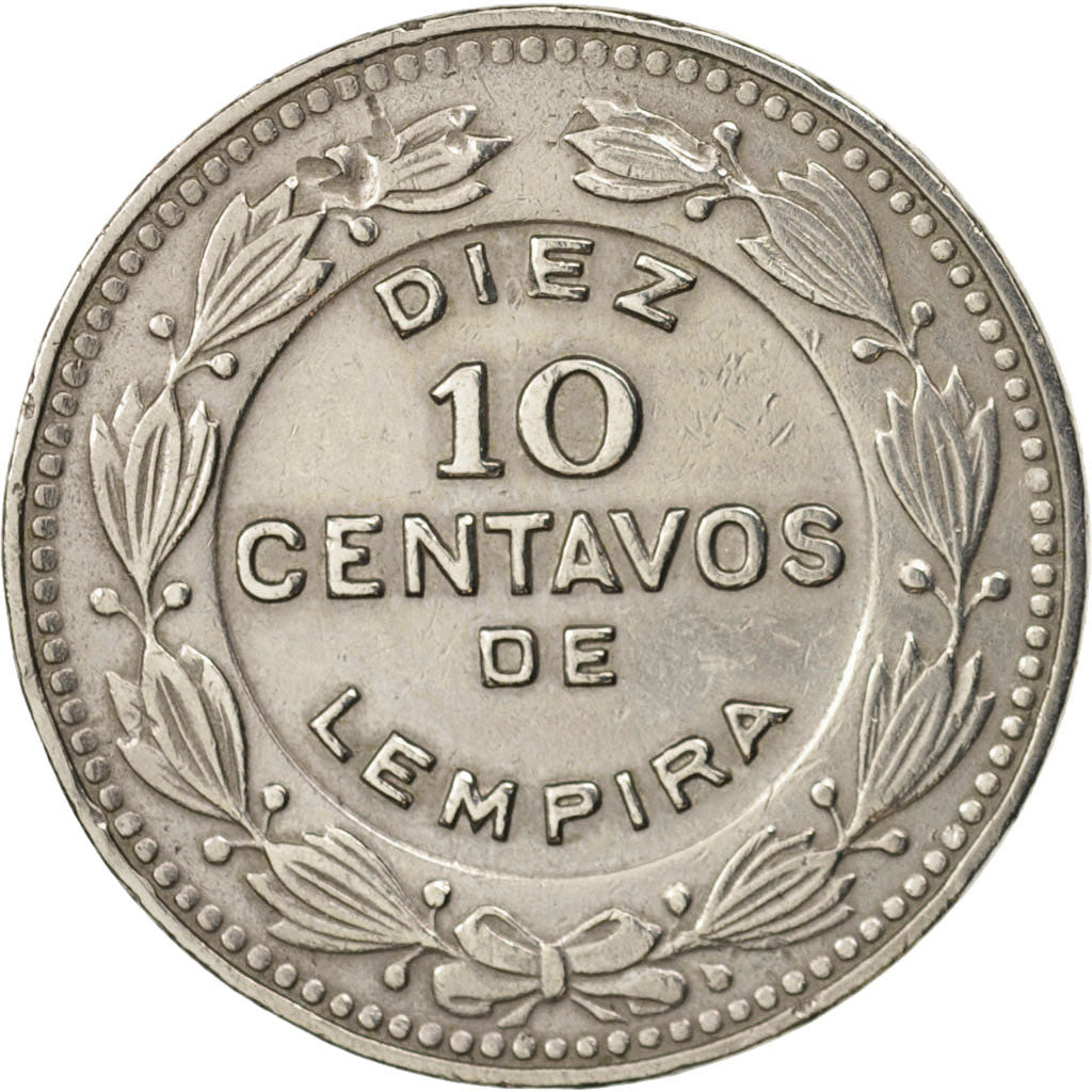 Honduras, 10 Centavos, 1967, AU(50-53), Copper-nickel, KM:76.2