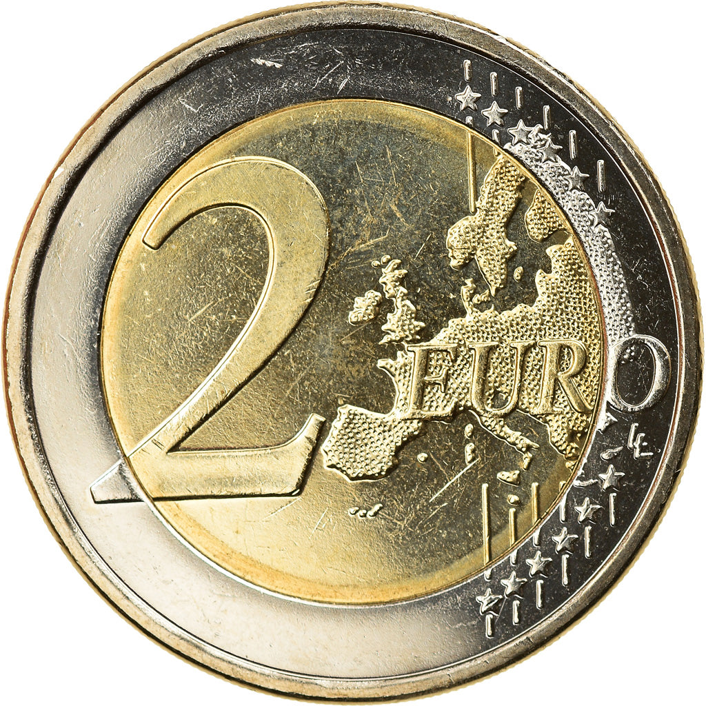 Finland, 2 Euro, 2010, Vantaa, MS(65-70), Bi-Metallic, KM:130