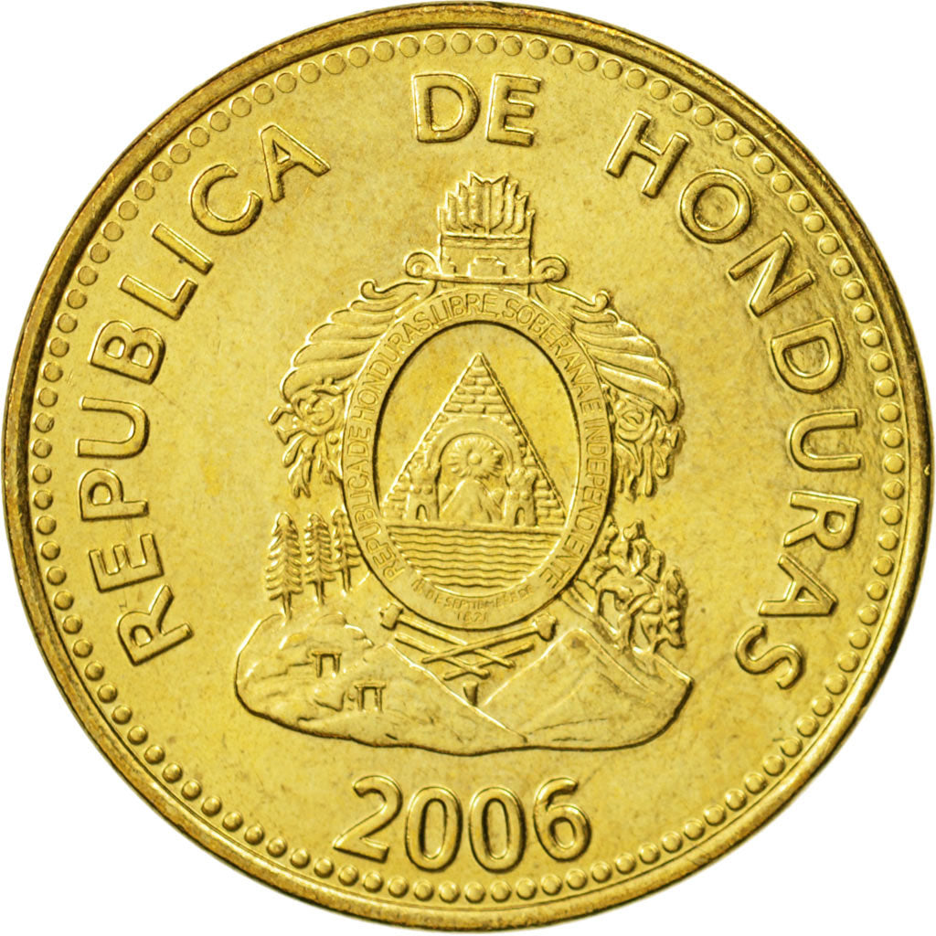 Honduras, 10 Centavos, 2006, VZ, Brass, KM:76.4