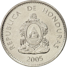 Honduras, 50 Centavos, 2005, VZ, Nickel plated steel, KM:84a.2