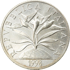 Moneda, Italia, 2000 Lire, 1998, EBC, Plata, KM:195