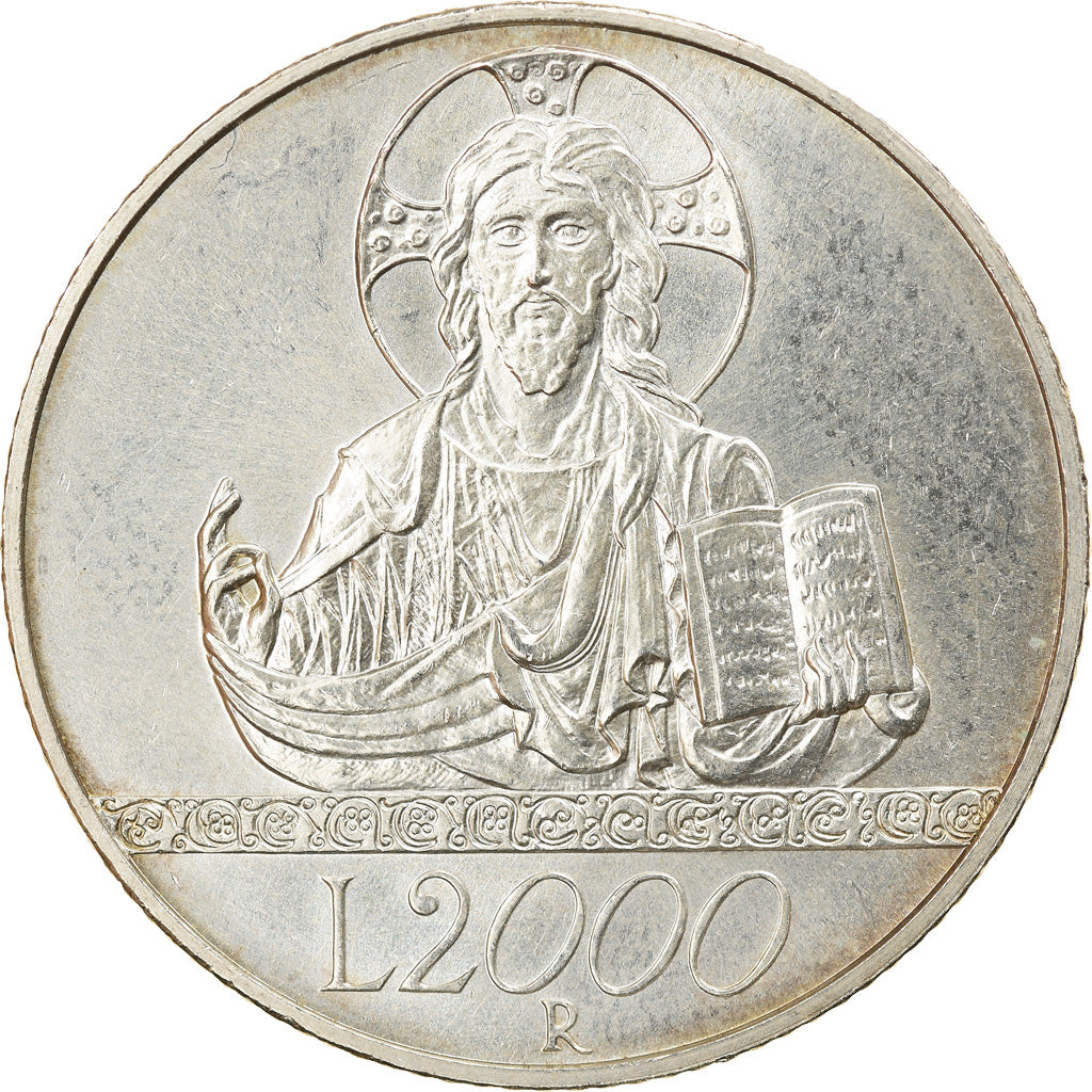 Moneda, Italia, 2000 Lire, 1998, EBC, Plata, KM:195