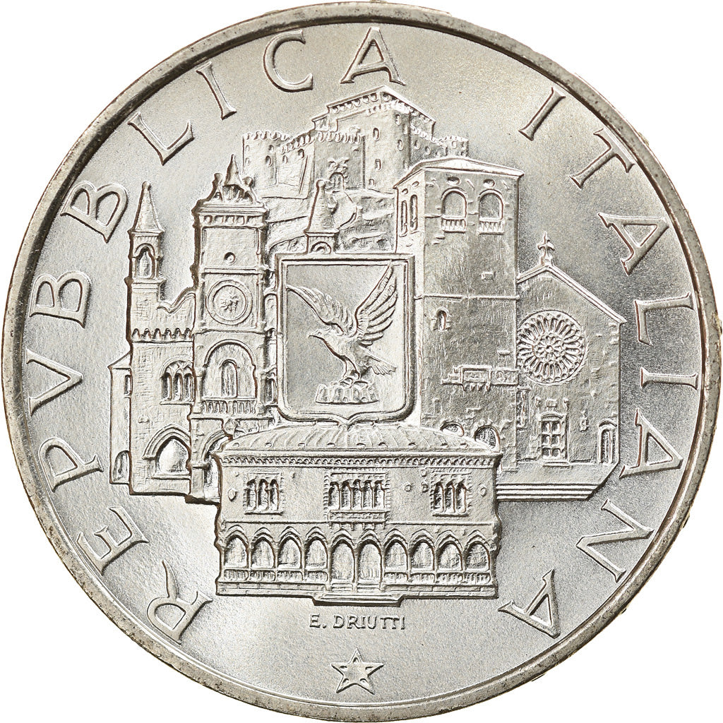 Moneta, Italia, 500 Lire, 1985, Académie Duino, SPL, Argento, KM:116