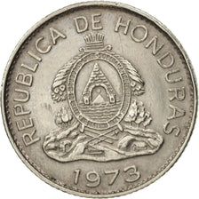 Honduras, 20 Centavos, 1973, AU(50-53), Copper-nickel, KM:81
